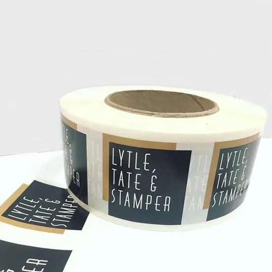 Premium Custom Paper Sticker Labels - Easy to Remove - custom paper packaging by FISON