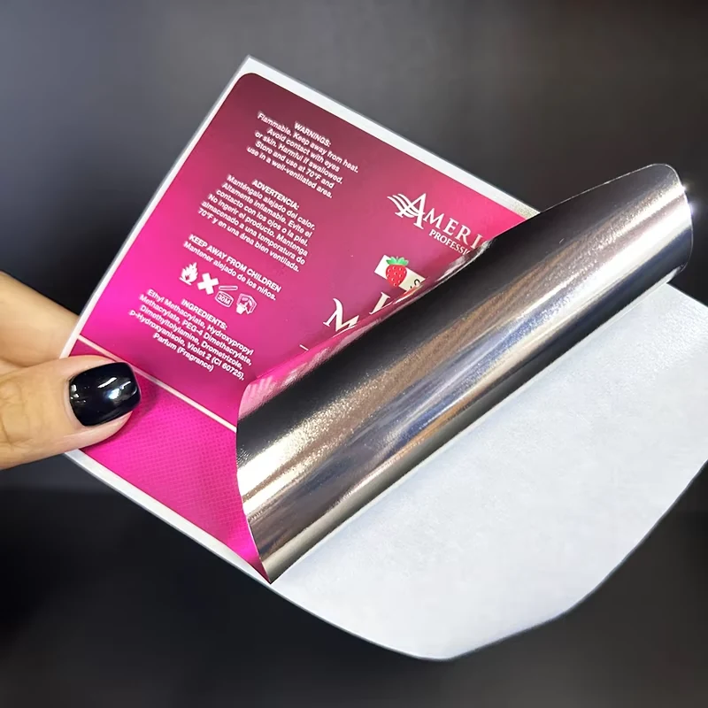 Premium Custom Paper Sticker Labels - Easy to Remove 5 detail view