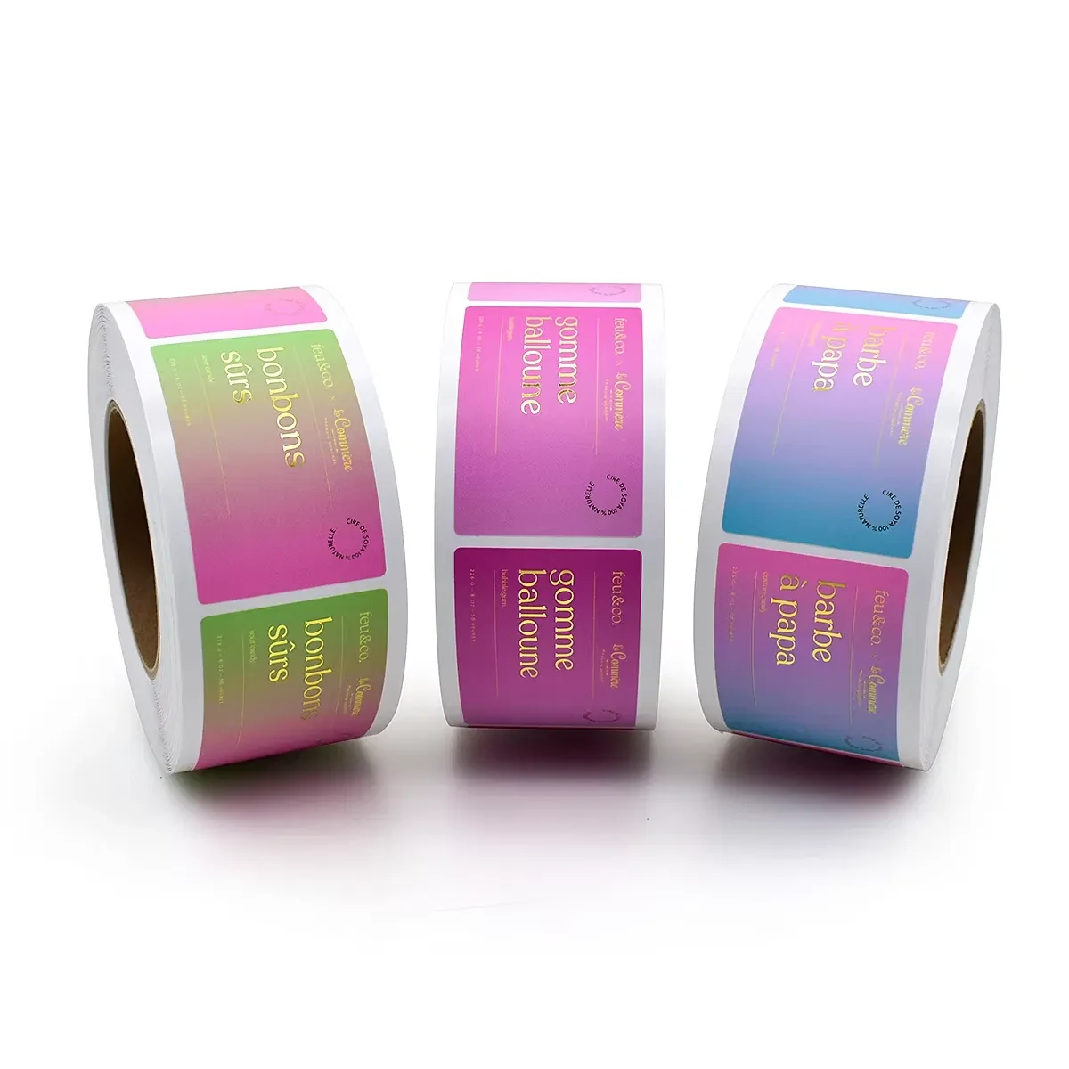 Premium Custom Paper Sticker Labels - Easy to Remove 4 detail view
