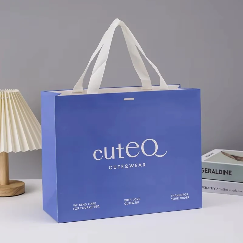 Recycled Customized Printing Bags for Eco-Friendly Gifts 5 detail view