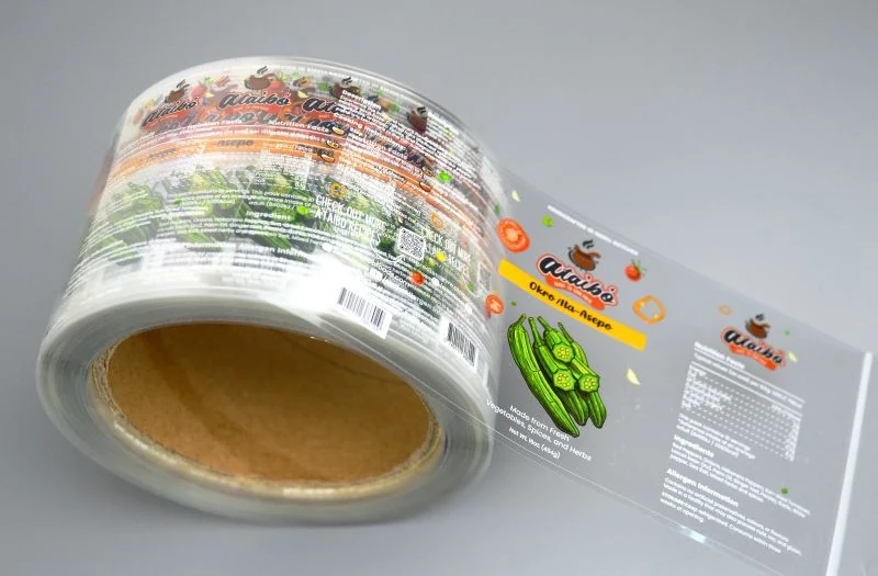 Varnished Paper Labels - Custom Adhesive Sticker Rolls 6 detail view