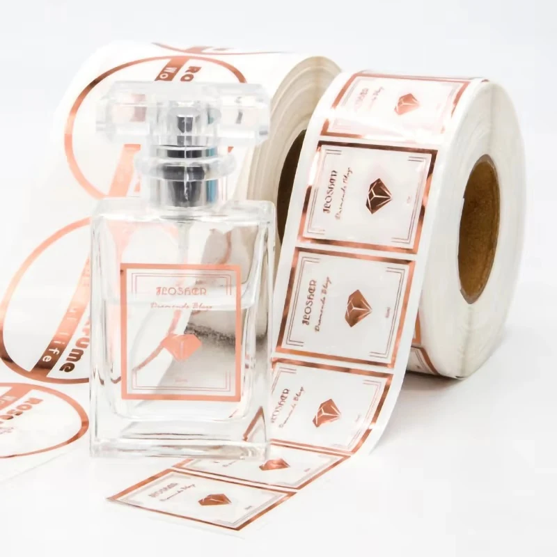 Varnished Paper Labels - Custom Adhesive Sticker Rolls 3 detail view