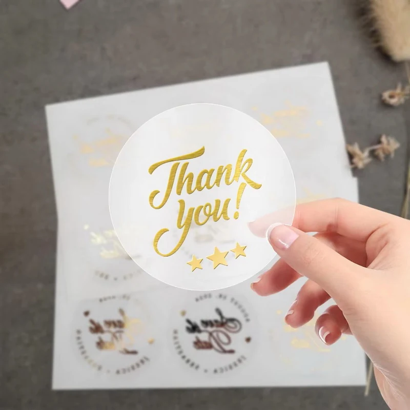 Vinyl Custom Removable Adhesive Stickers for Labels 6