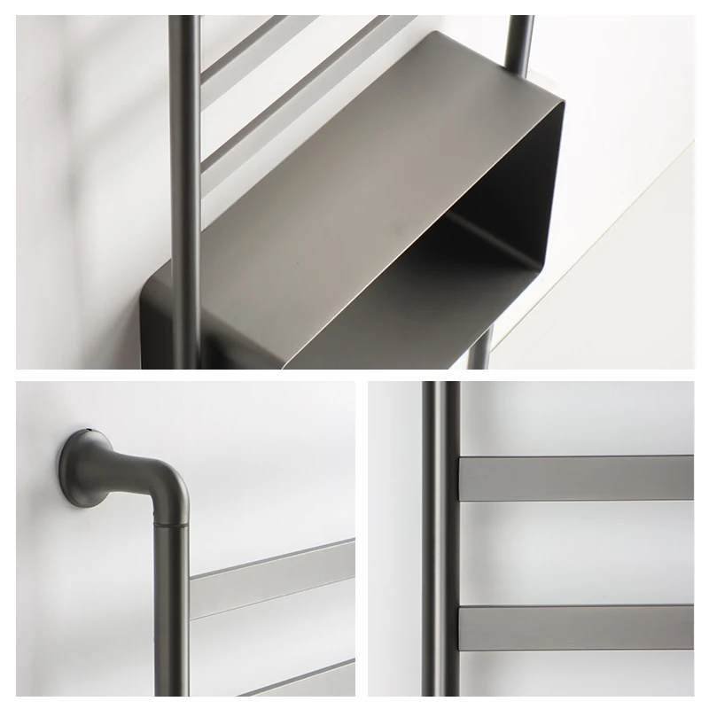 Electric Towel Rack B-SR08P — installed view