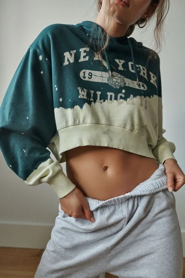 Dip Dye Hoodie Sweatshirt manufactured to order by Foriver Garment