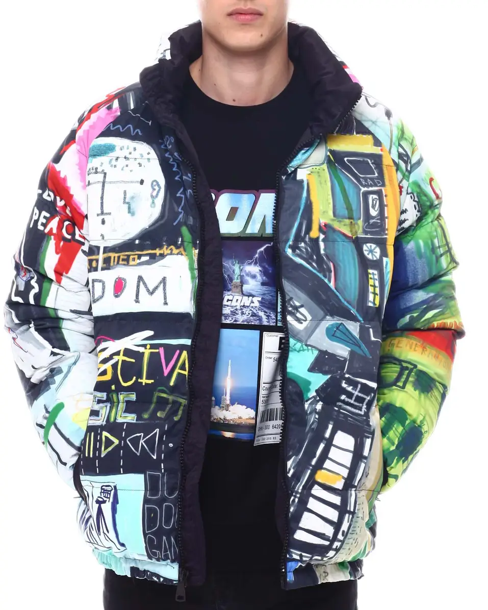 Expression Puffer Jacket manufactured to order by Foriver Garment