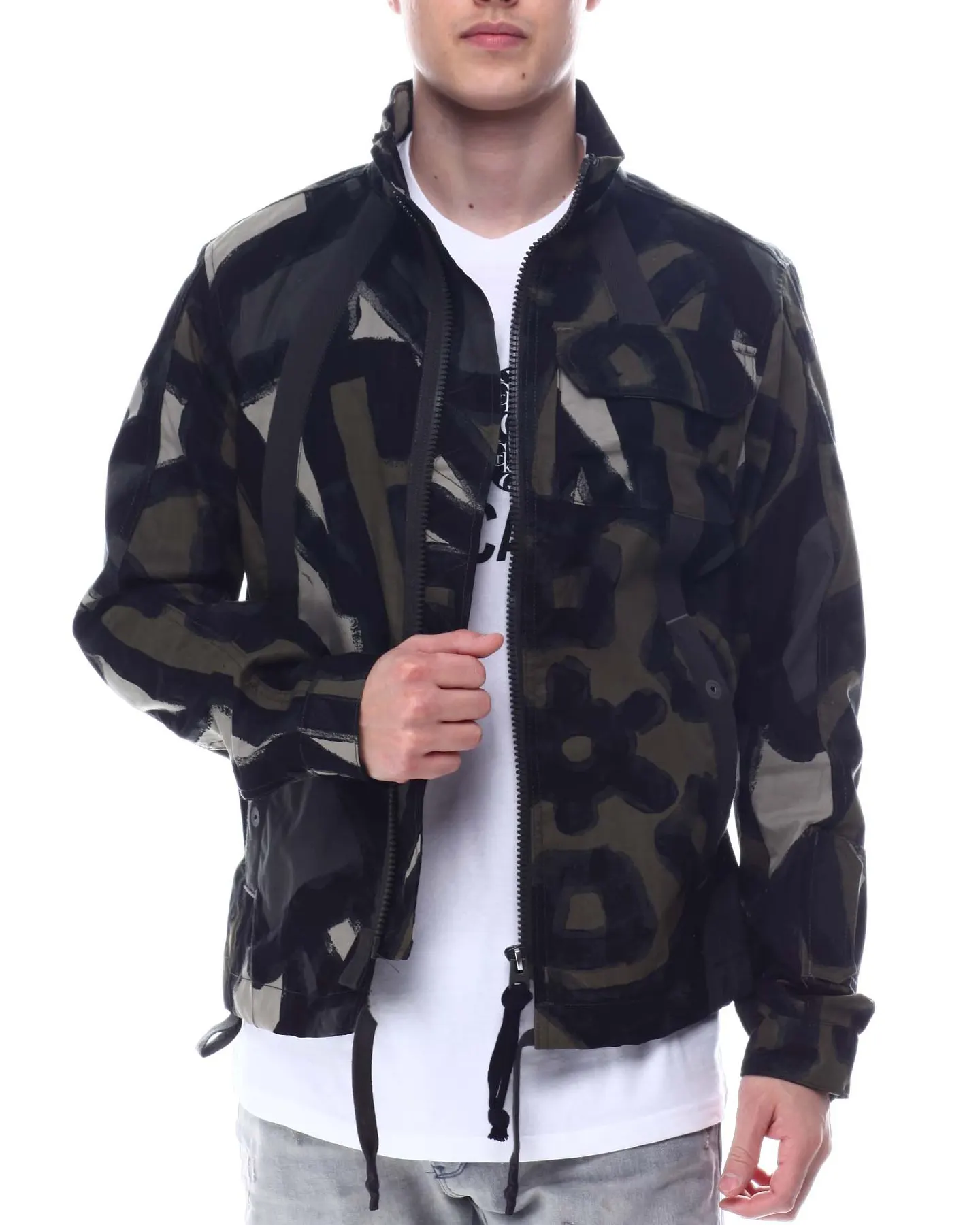 Utility Tape Jacket manufactured to order by Foriver Garment