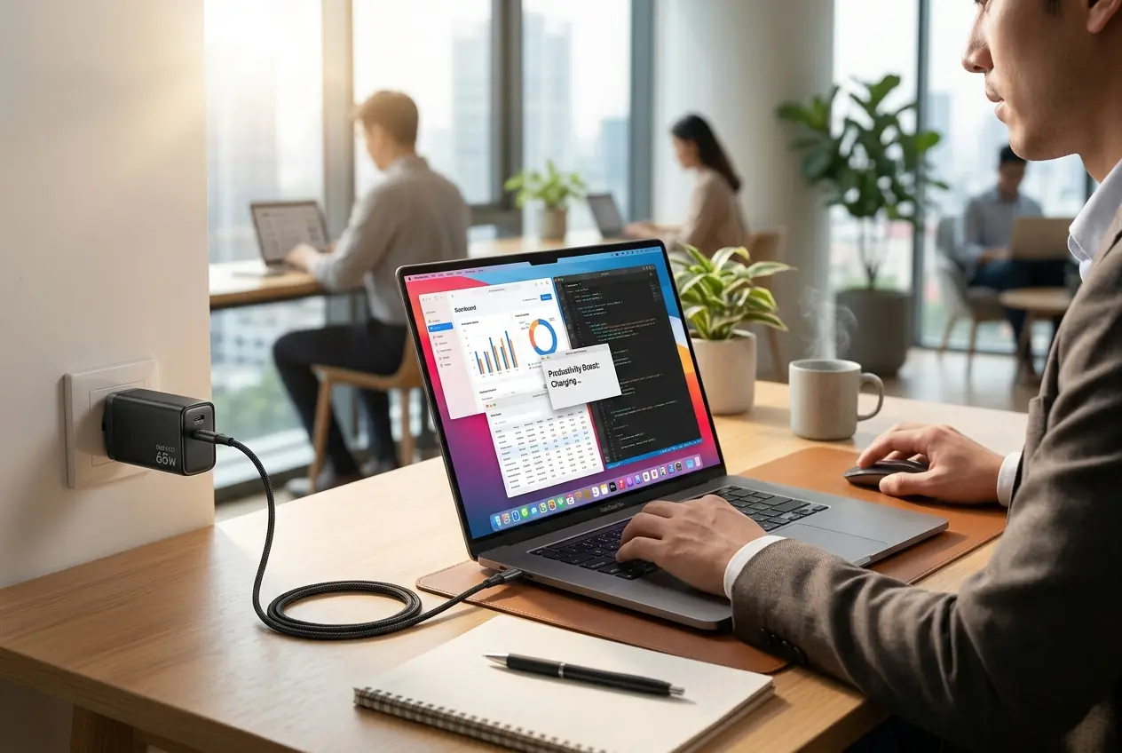 is a 65w gan charger enough for a laptop