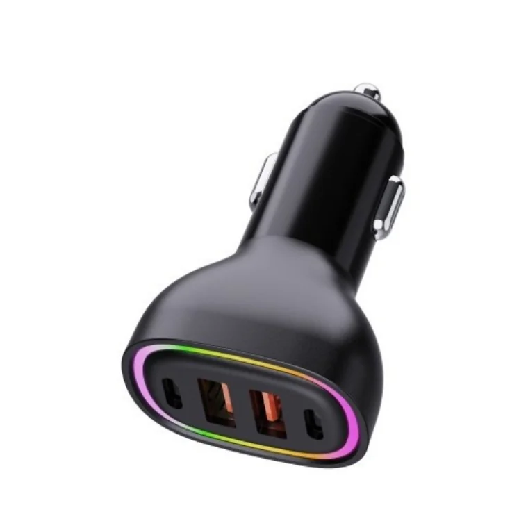 4-Ports Car Charger 25W+25W - car chargers manufactured by FUMEI