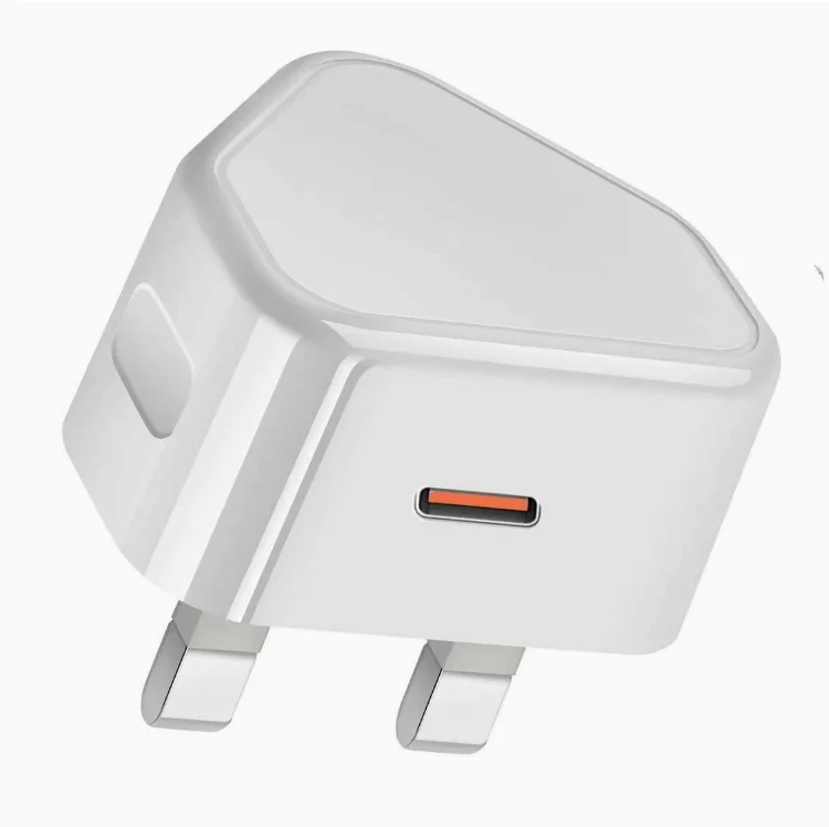 Single PD Wall Charger-UK PD20W & PD30W - wall chargers manufactured by FUMEI