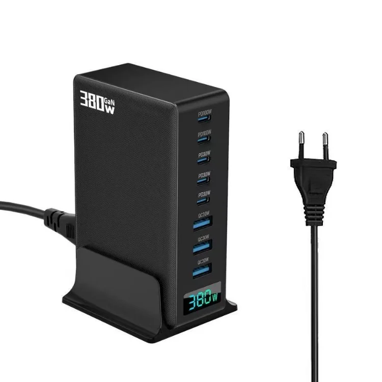 8-Ports GaN Fast Charger 380W - wall chargers manufactured by FUMEI
