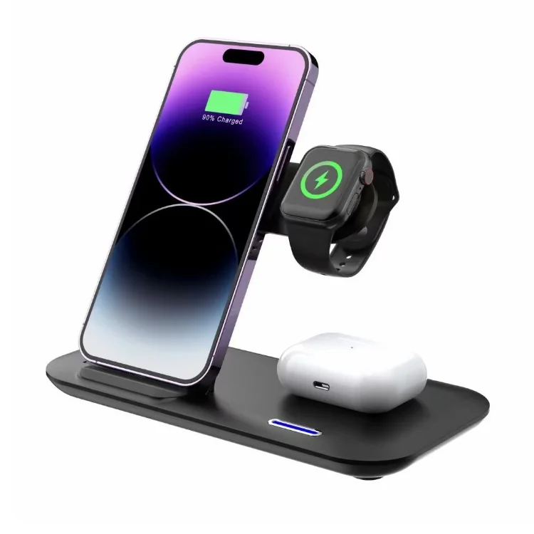 4 in 1 Wireless Charging Station 5W/7.5W/10W/15W