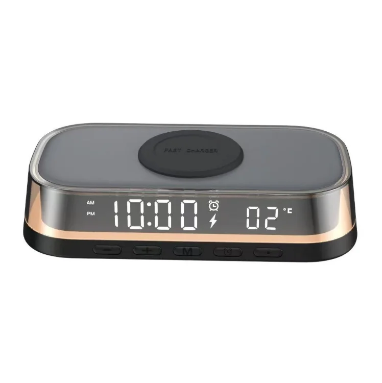 Wireless Charger with Clocks 5W/7.5W/10W/15W