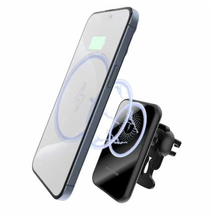 Mangnetic Car wireless Charger 5W/7.5W/10W/15W - wireless chargers manufactured by FUMEI