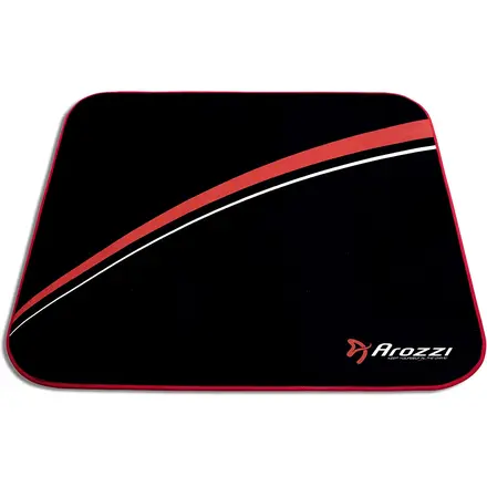 Second design of the gaming desk chair mat shown from above