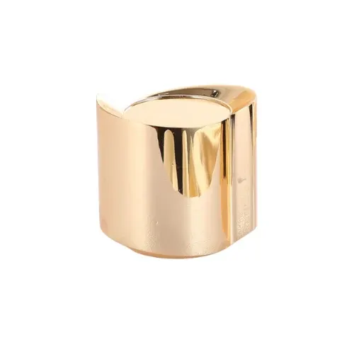 Angled Rose Gold Cylinder Perfume Cap