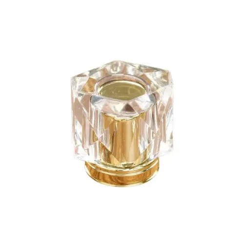 Faceted Crystal Acrylic Perfume Cap