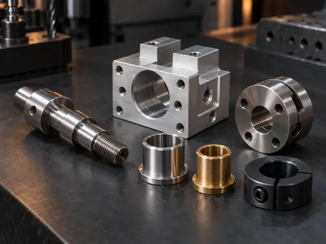 Small-batch custom CNC machining of mechanical components in mixed metals