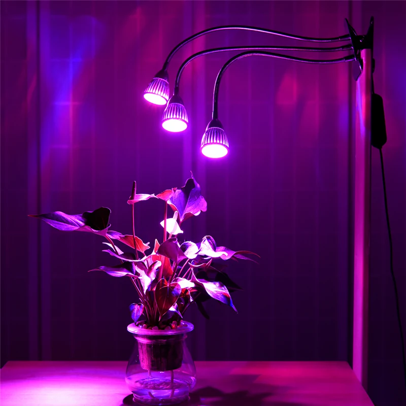 Three Head Led Grow Light view 2