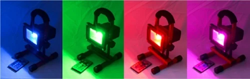 10W RGB Flood Light view 3