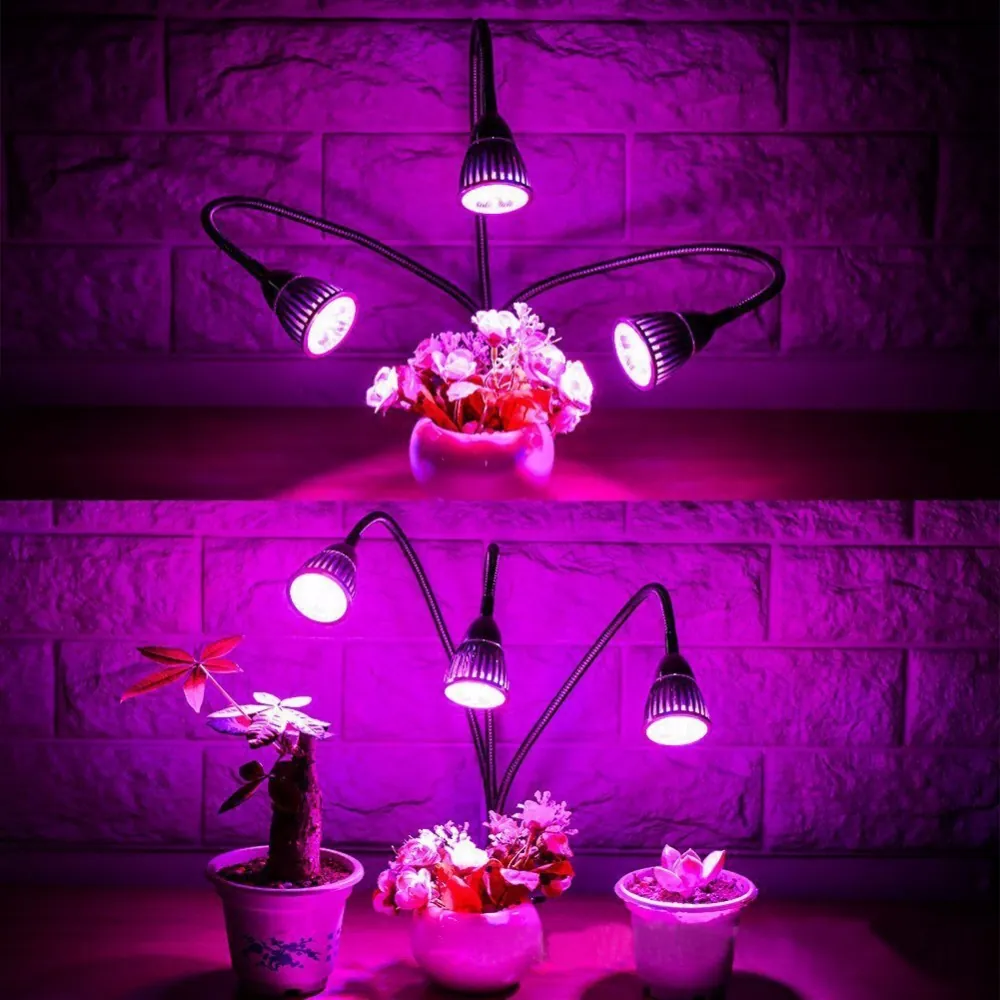 Three Head Led Grow Light view 5