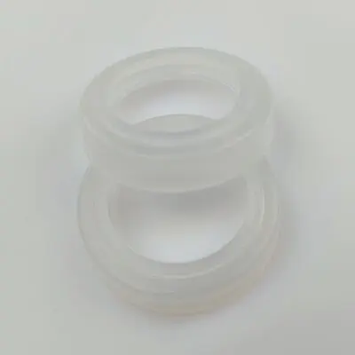 Transparente Silikondichtungen nach Maß, Gummidichtungen mit individuellem Logo
