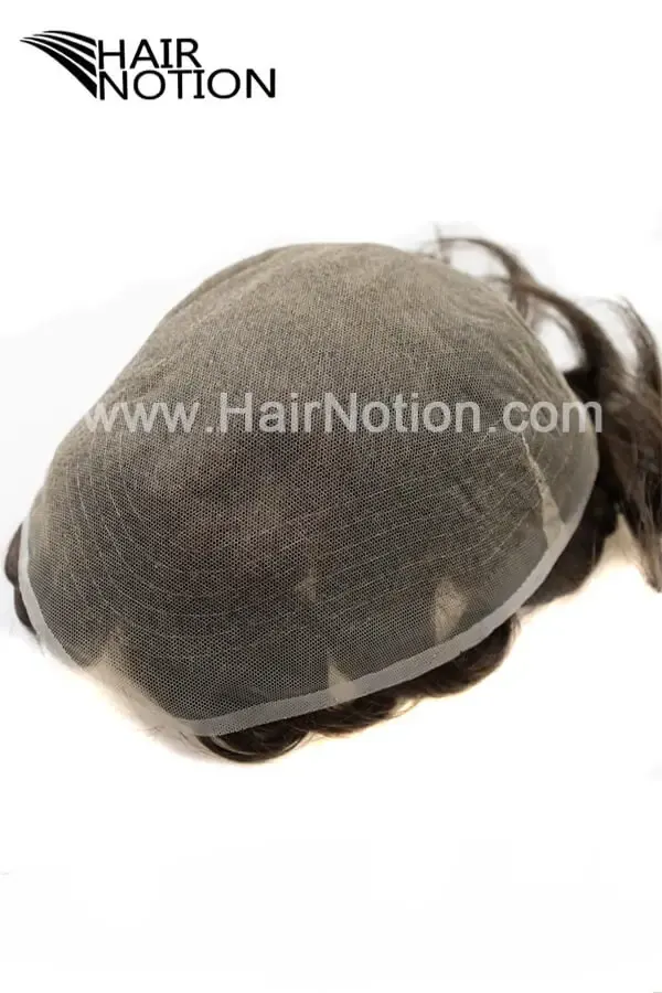 Custom Full Swiss Lace Men's Hair System