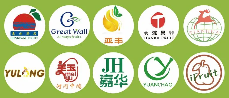 Markenzeichen der Mitgliedsunternehmen der Choice Fruit Alliance