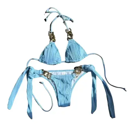 Metal Chain Bikini Suit Sexy Summer Beach Bikini Swimsuit
