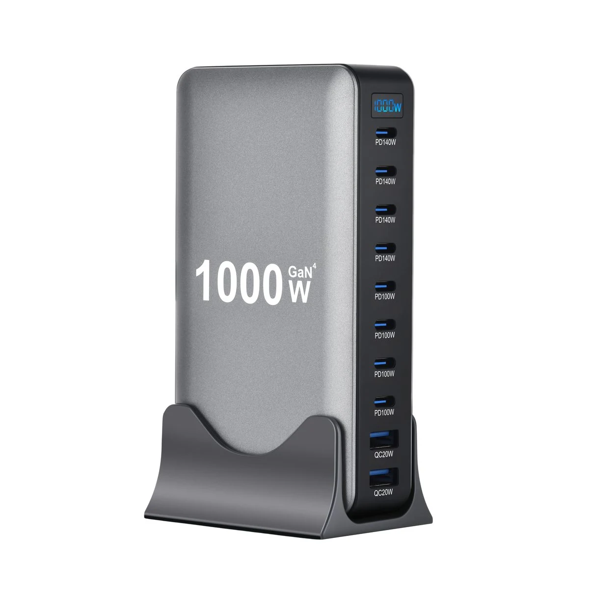LEVA LW1000 1000W GaN desktop charger