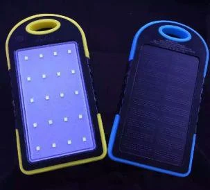 LEVA SPB109 6000mAh power bank in ABS + Rubber oil · LED panel housing