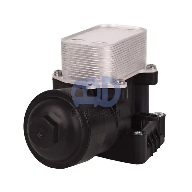 Oil filter housing assembly, compatible with Audi A3, Amarok, Passat, Q3 Quattro. Replacem