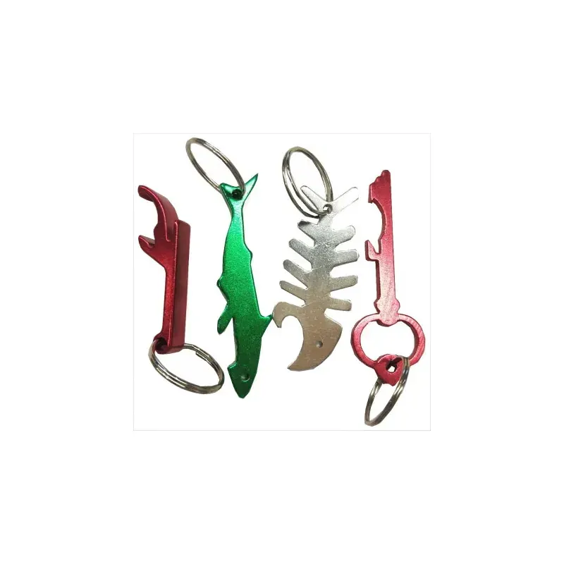 Aluminium-Karabiner mit Flaschenöffner