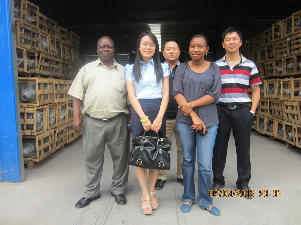 TANESCO Engineer Lyson & Neema Visit Huaci’s plant