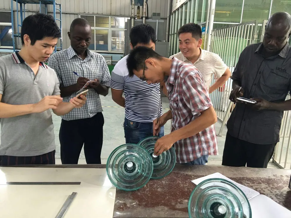 UETCL Engineer Musoke & David Visit Huaci’s plant