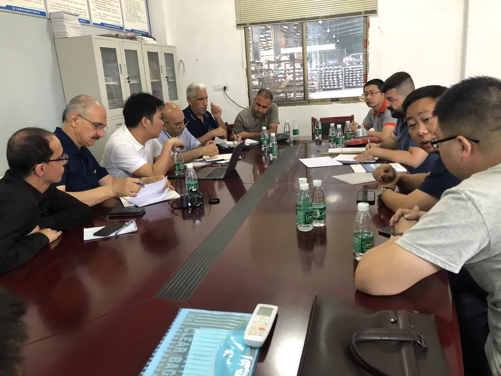 Ministry of Electricity (MOE) of Kurdistan Regional Government (KRG) Visit Huaci’s Plant