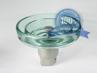 Glass Fog Profile Suspension Insulators LXHP-160 / U160BP / U160BLP