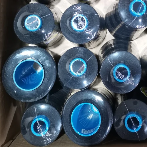 Polyester Sewing Thread 60S/2 on cone at the Hubei HuiLai Textile mill