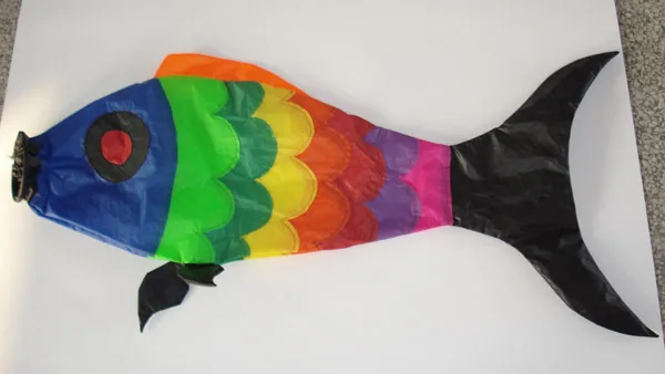 Fish Windsock HWFT0008 from HW Crafts