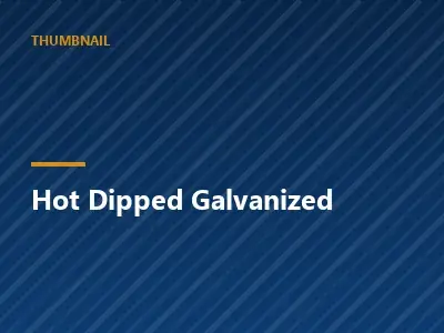 Hot dipped galvanized steel coil showing a spangled zinc surface