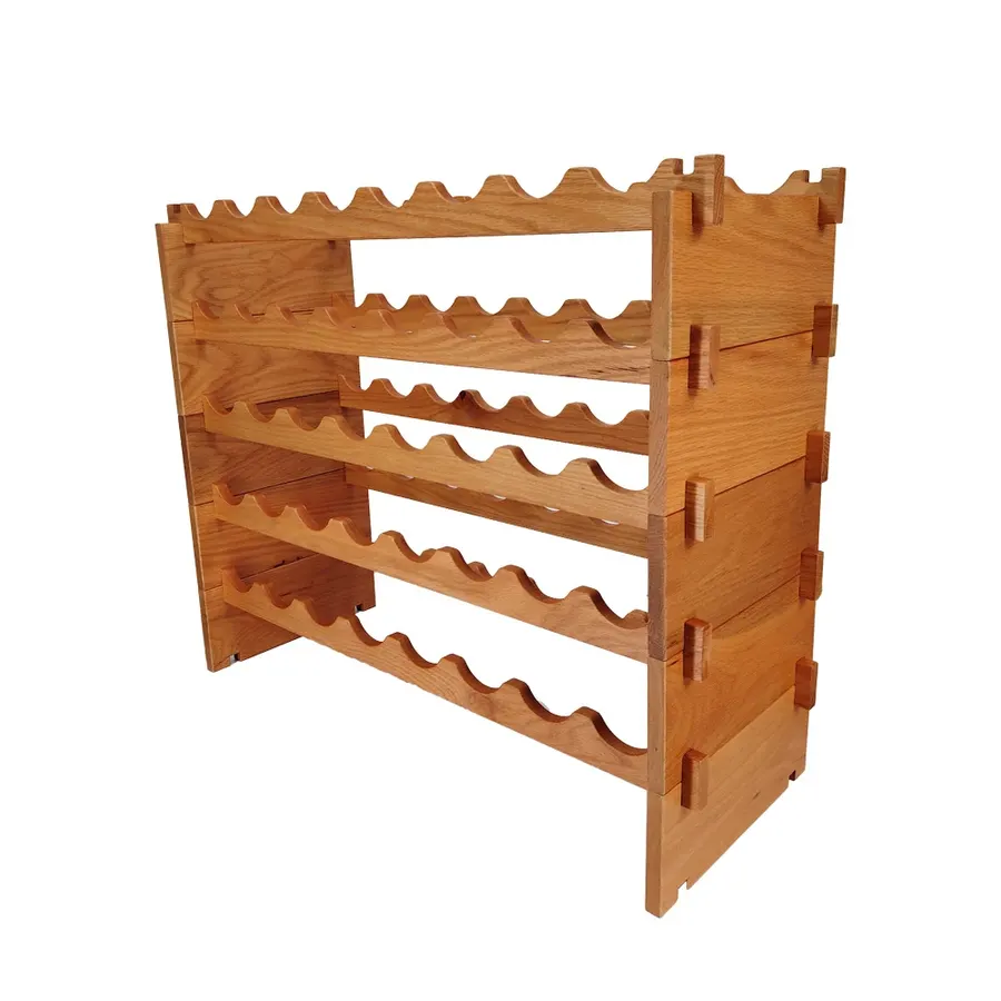 Wine Rack with 60 Bottle Capacity