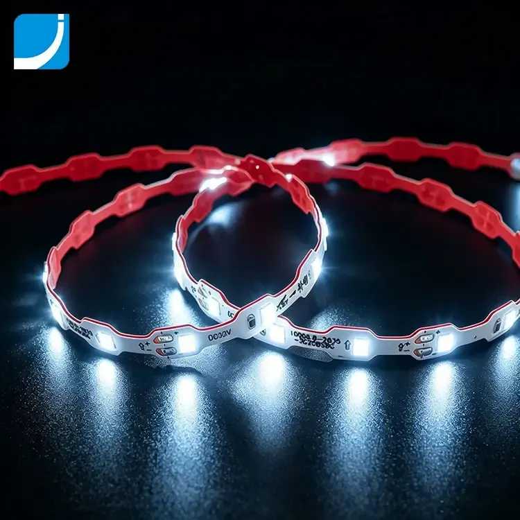 10000K S-förmiger LED-Streifen Kaltweiß