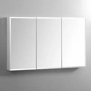 1200mm Bevel Edge Shaving Cabinet Three Doors