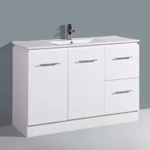 1200mm Floor Standing Kickboard Vanity Bathroom Furniture