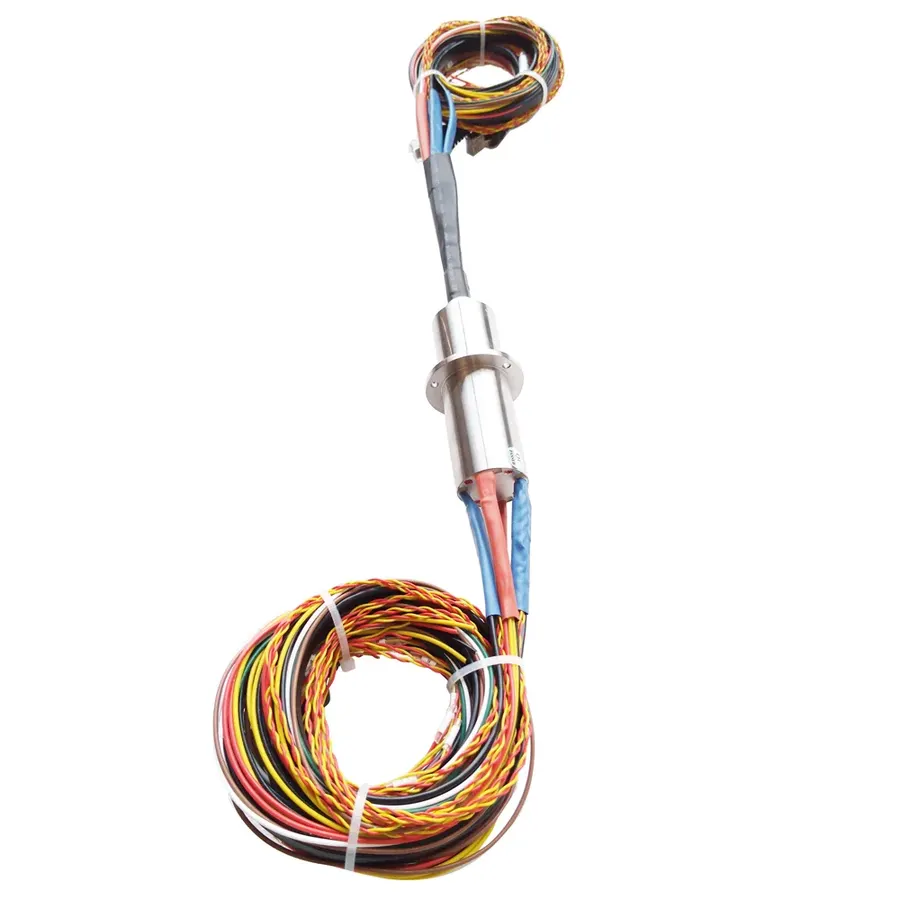 Ethernet Slip Ring, 32 Circuits, 30 mm