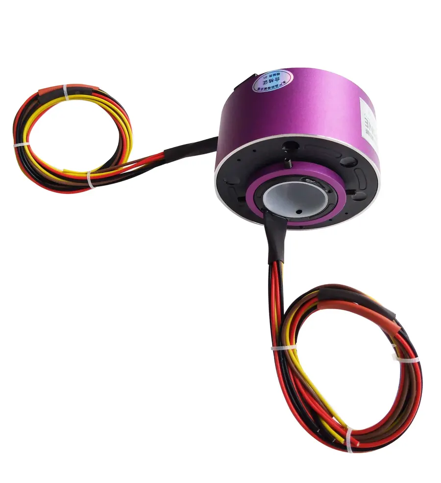 Hollow Shaft Slip Ring, 8 Circuits 10A