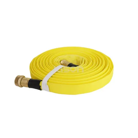 Forestry fire hose coupling end