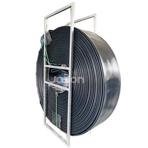 Black TPU fracking hose for water transfer