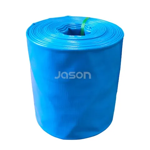 PVC layflat discharge hose roll