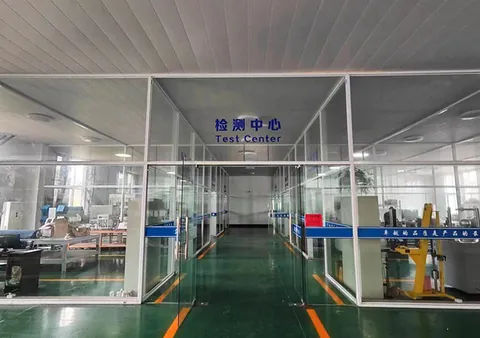 The in-house test centre, where raw materials and finished hose are checked before and after production.